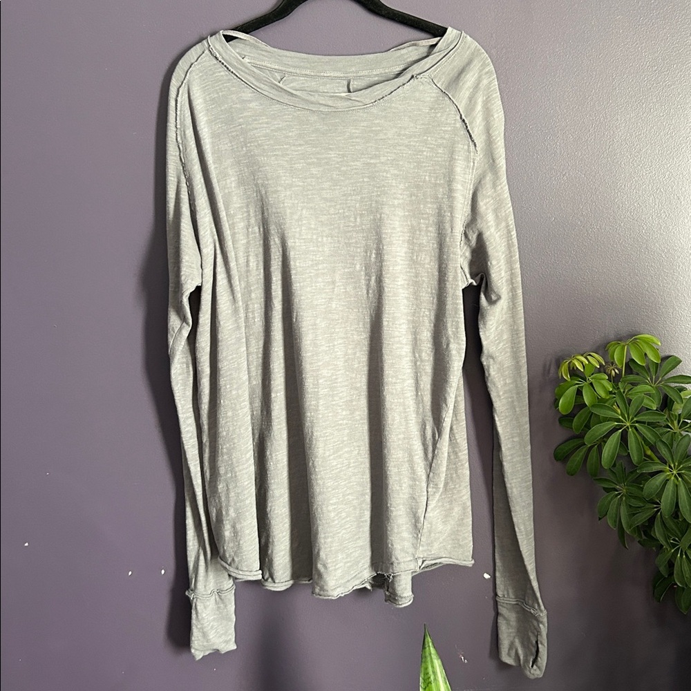 We The Free Dark Gray Top